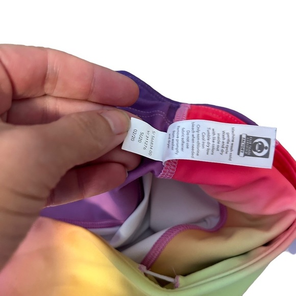 Athleta Multicolor Gradient Leggings - Picture 4 of 8